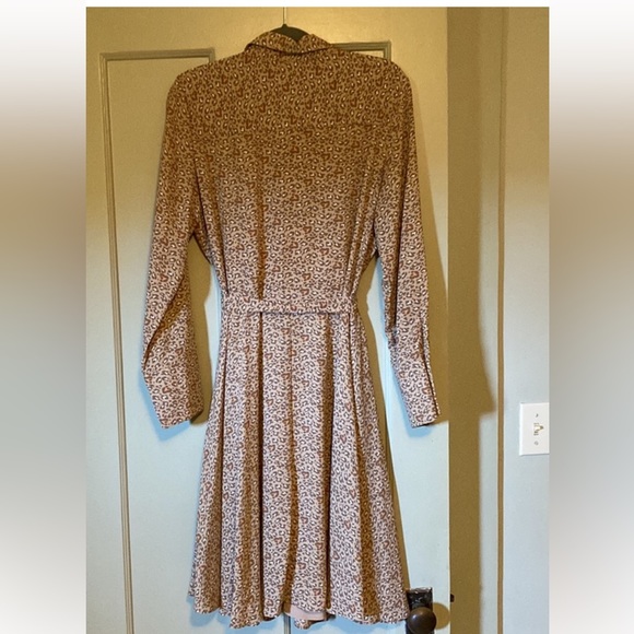 Nanette Laporte Fit & Flare Dress in Animal Print Sz 14 - Picture 7 of 10
